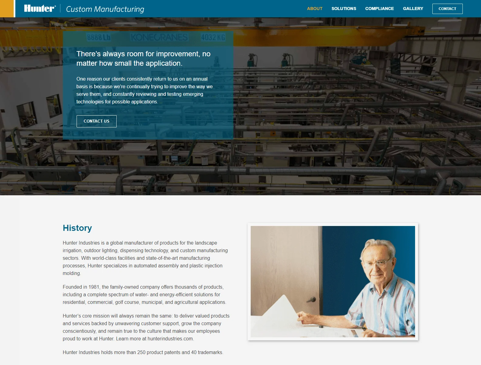 about hunter custom manufacturing 1