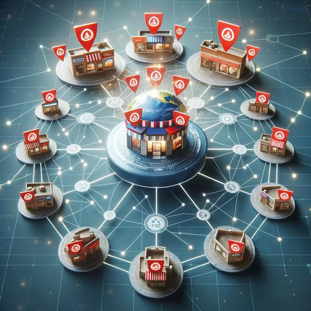 an image depicting a small franchise leveraging th
