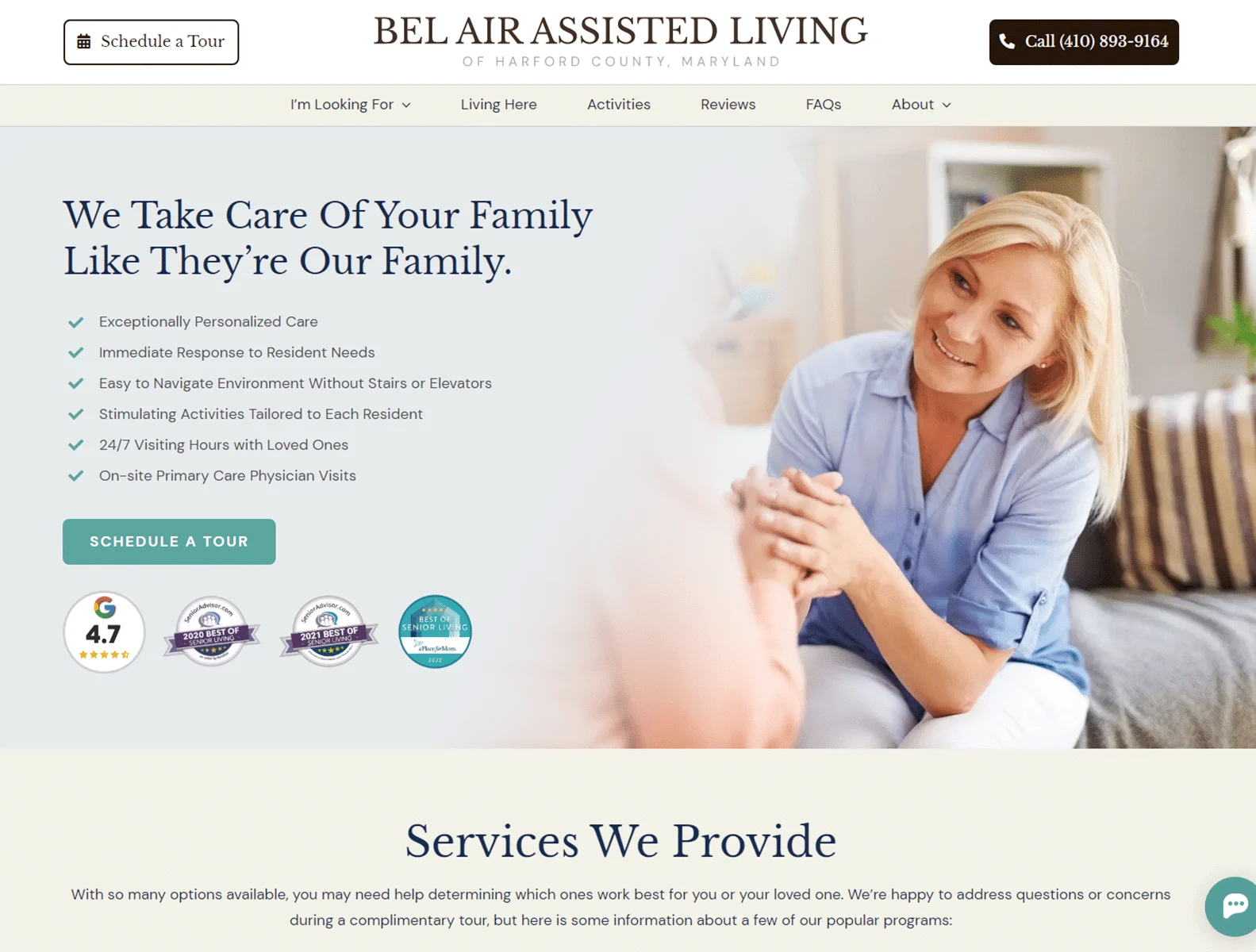 bel air assisted living a luxury senior living community