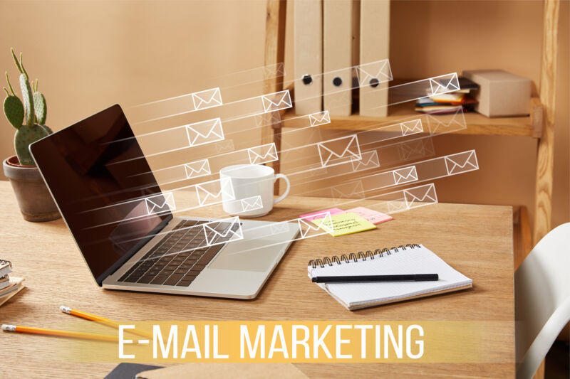 Email marketing services concept. It should not only rely on the best email marketing software but also with email marketing platforms.