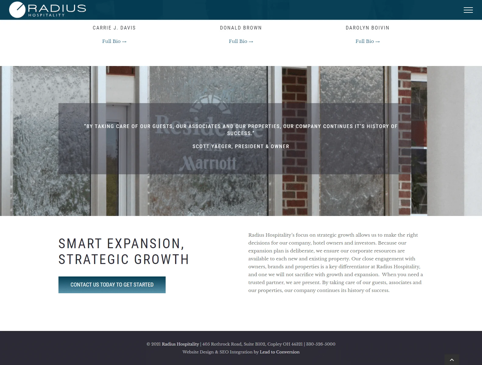 hospitality management and sales revenue management solutions