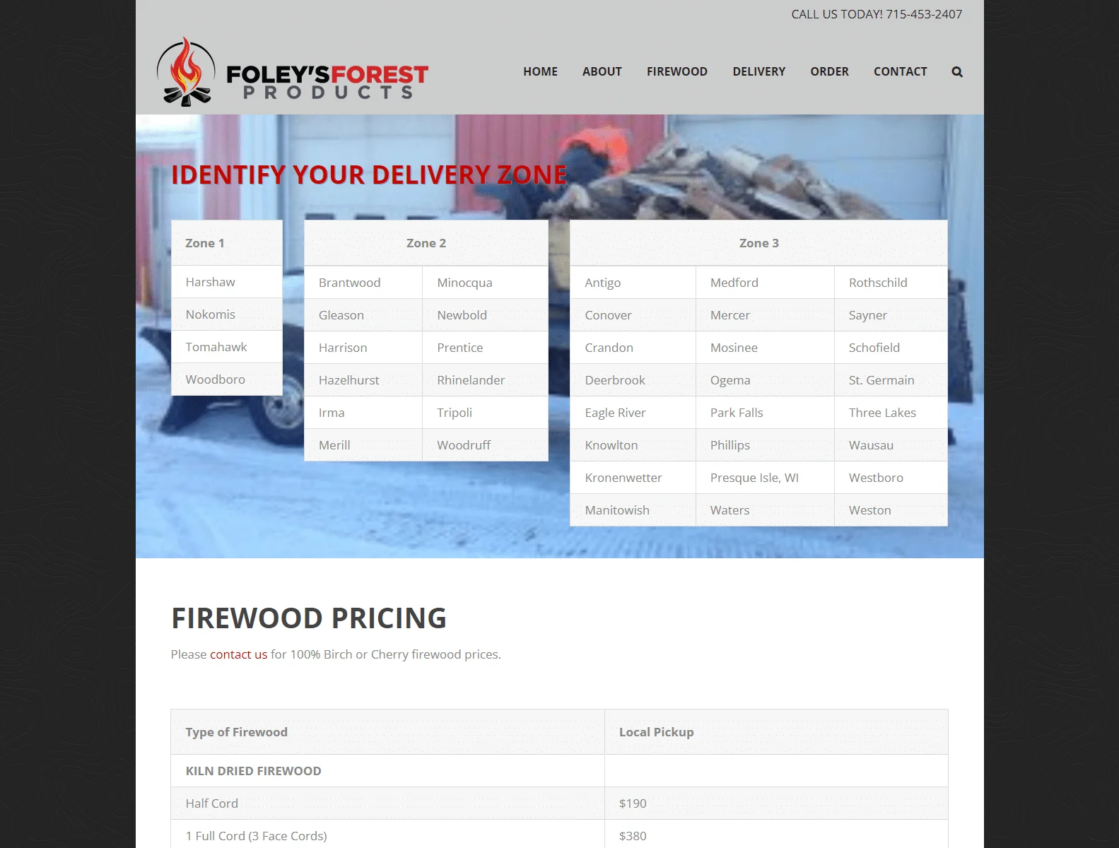 Foleys Forest Products 5 kiln dried firew