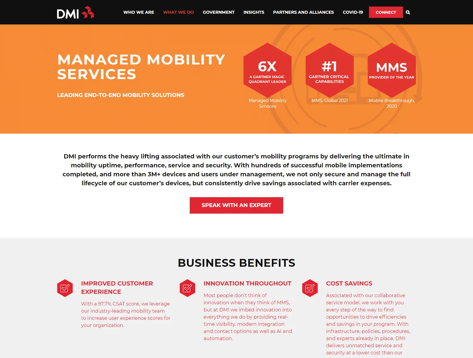 Intelligent Digital Transformation 5 managed mobility