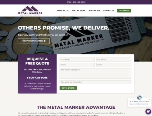 Metal Marker Manufacturing