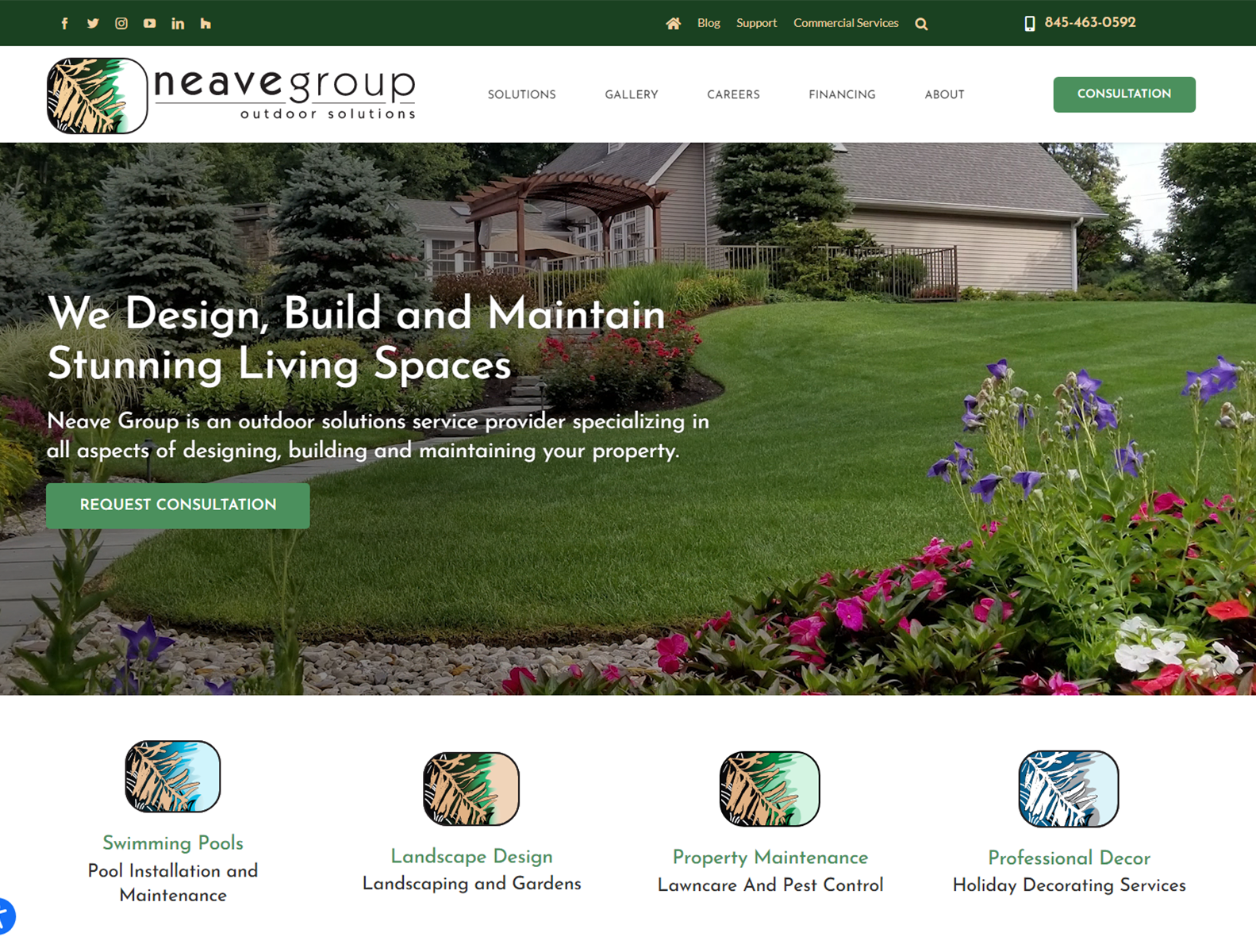 Outdoor Solutions in New York Connecticut Neave Group