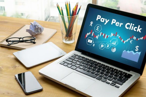 Pay per click marketing concept image