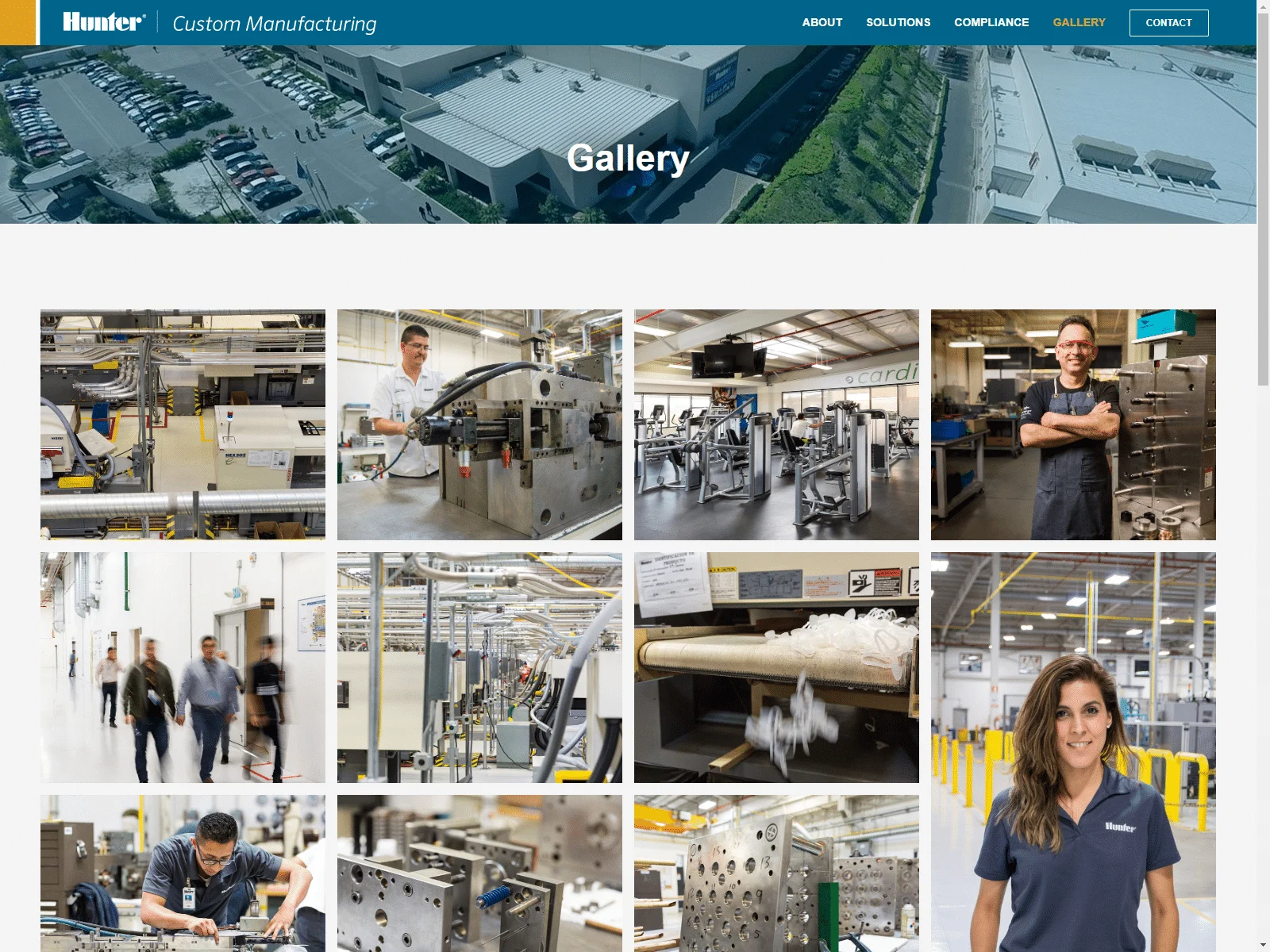 photo gallery of our manufacturing process hunter custom manufacturing