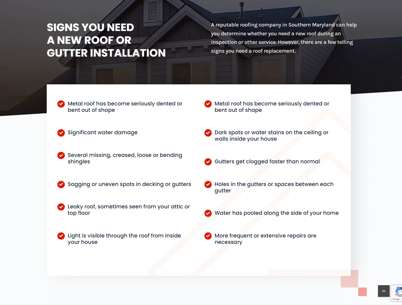 pinpoint innovations roofing company southern maryland 2