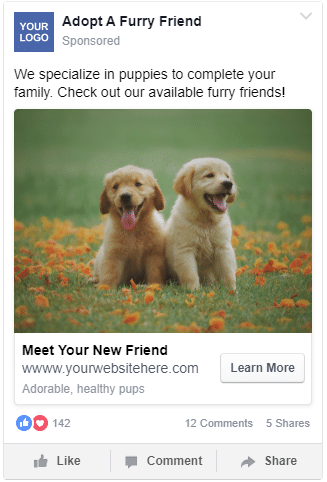 Puppy Sample Ad 2