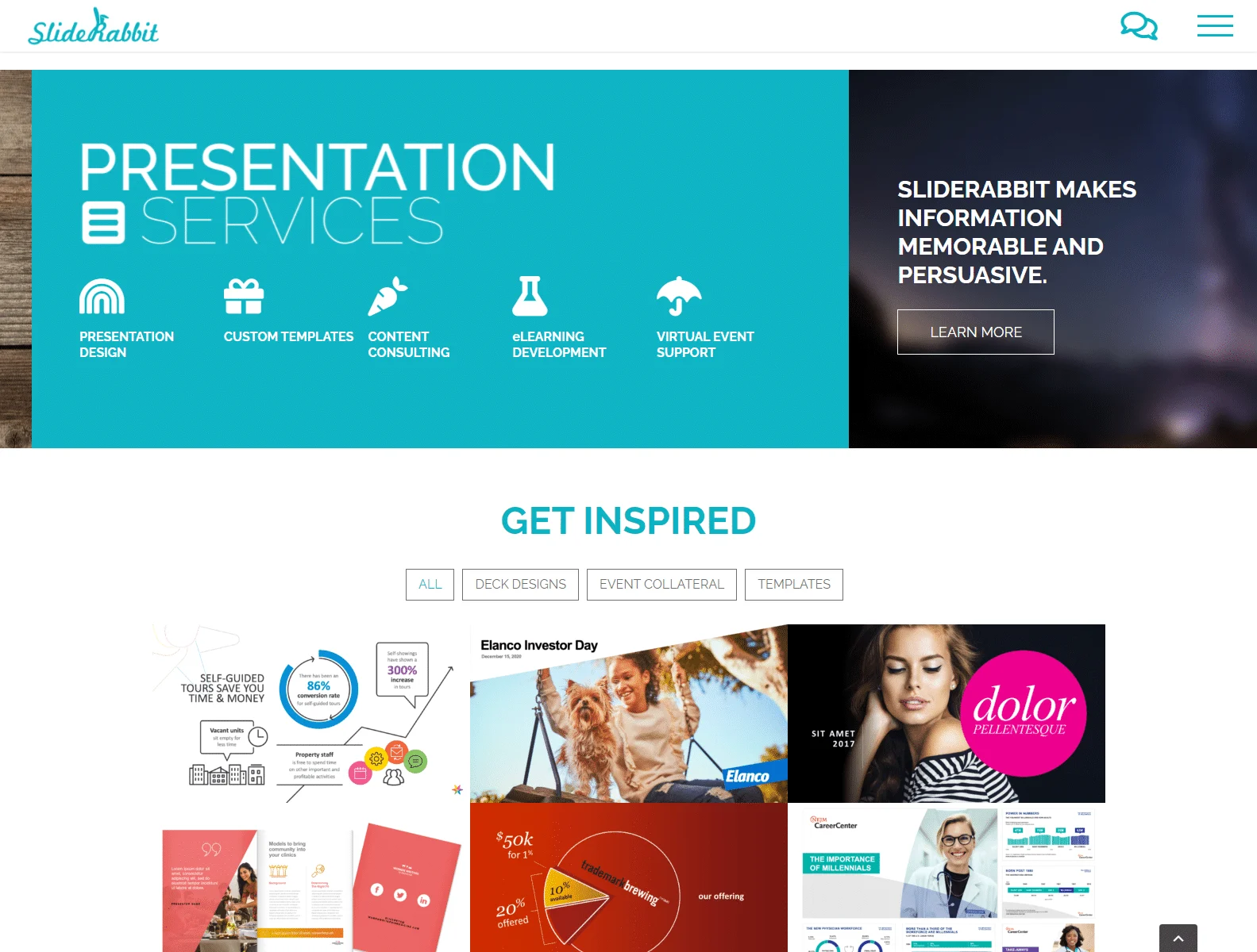 sliderabbit s presentation services 1