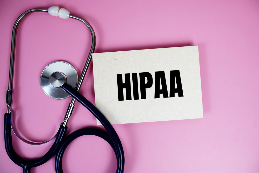 an image representing HIPAA an important part of healthcare marketing