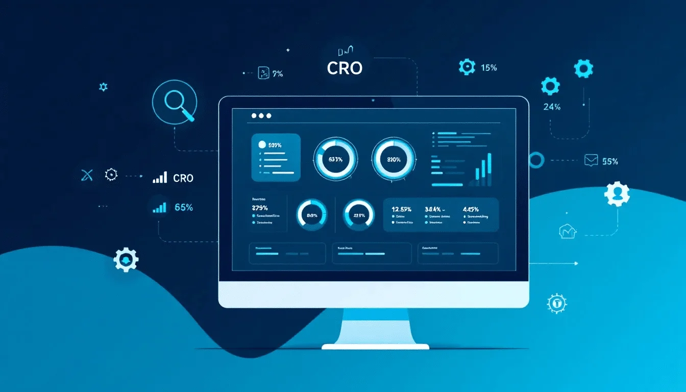 an image representing the process of cro and how it benefits businesses