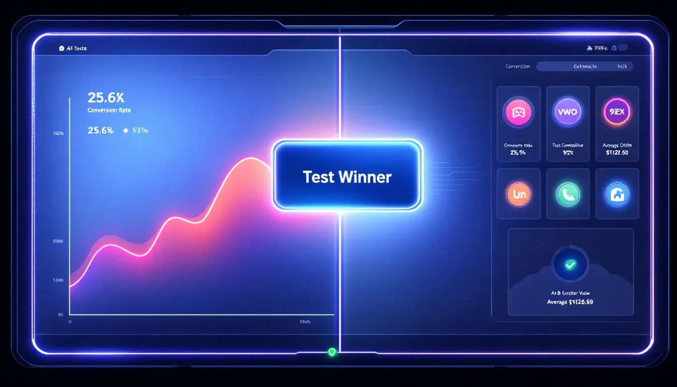 image represting ab testing one of the many tools for conversion rate optimization