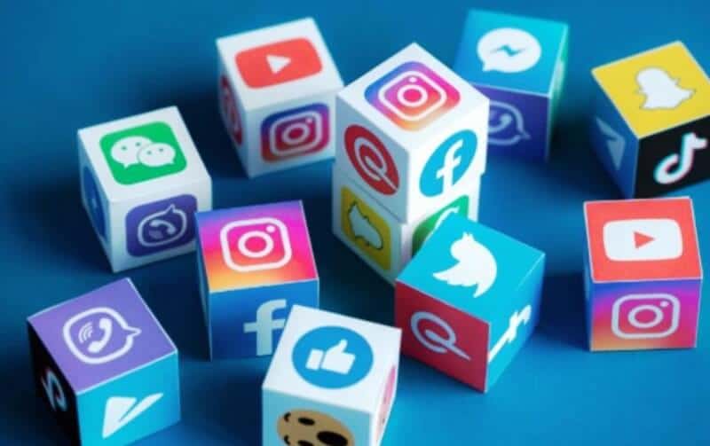 physical therapy social media marketing icons