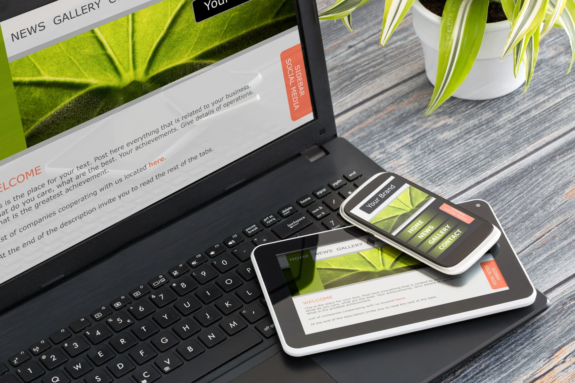 Concept Image For Revamping Website Design concept image for revamping website design
